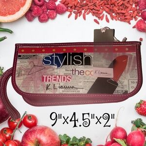 K.Lianna news clip fashion clutch